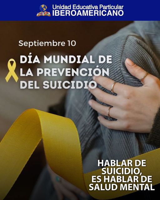El 10 de Septiembre es el día mundial de la prevención y concientización del su…